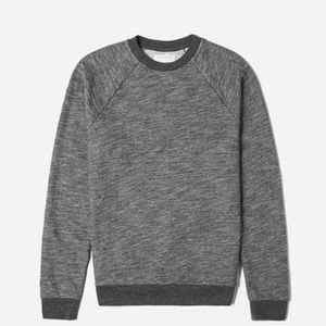 Everlane men’s crew sweatshirt size medium grey marled
